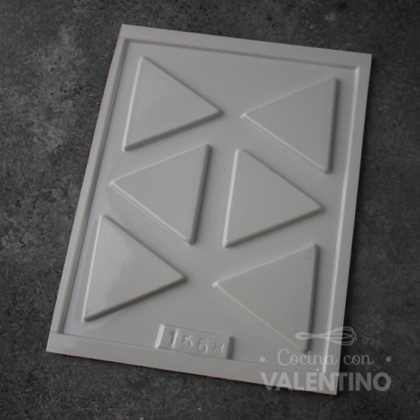 Placa Plastichok Triangulos x6 1568A