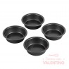 Set 4 Moldes Wilton Tortera Redonda Perfect Results - 10 Cm