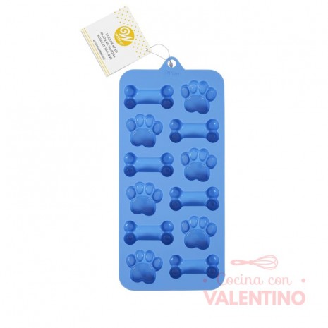 Molde Silicona Bombon Wilton Patitas y Huesitos