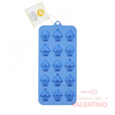 Molde Silicona Bombon Wilton Cupcakes
