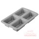Molde Wilton Mini Budin Recipe Right - 4 Un