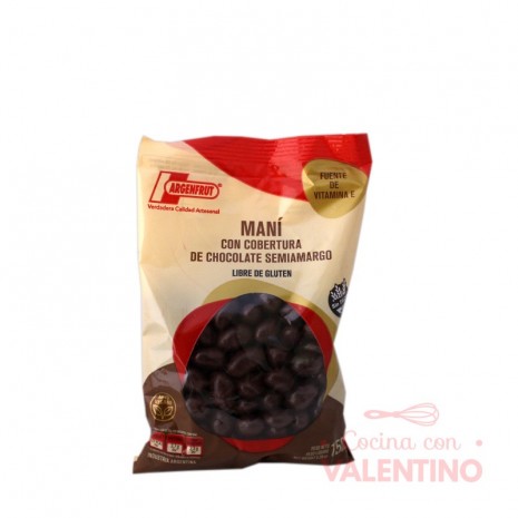 Mani con chocolate semiamargo SIN TACC- 150gr