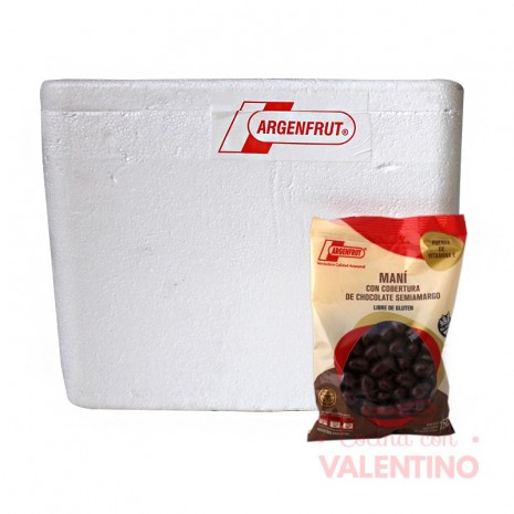 Mani con chocolate semiamargo SIN TACC- 150gr - Pack 12 Un.