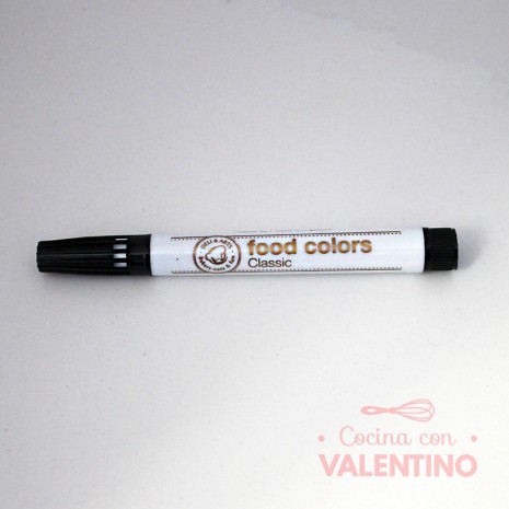 Marcador Food Color Comestible Negro - 1 Un