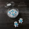 Adorno de Azucar Muñeco de Nieve - 6u