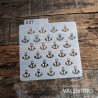Stencil DeliPrint Patron Anclas