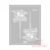 Placa Parpen Chupetin Egresados P533