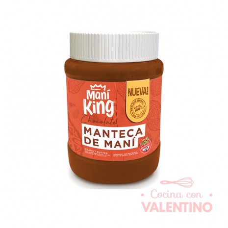 Manteca de Mani con Chocolate Mani King - 350Grs