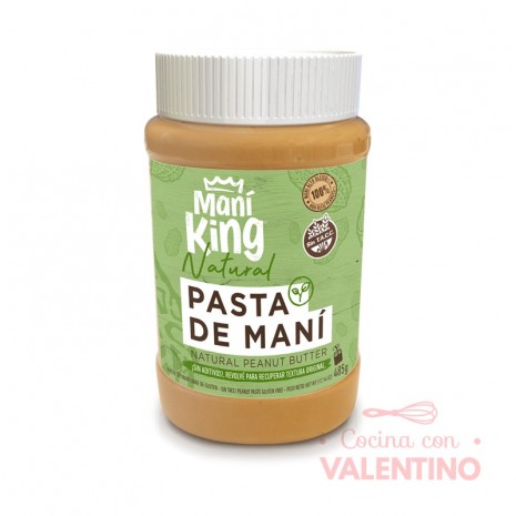 Pasta de Mani Natural Mani King - 485Grs
