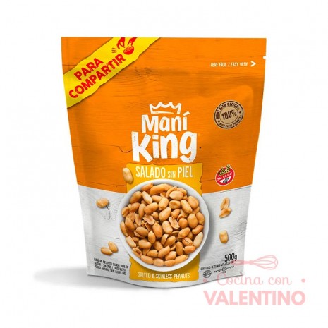 Mani Frito Salado Doypack Mani King -500Gr