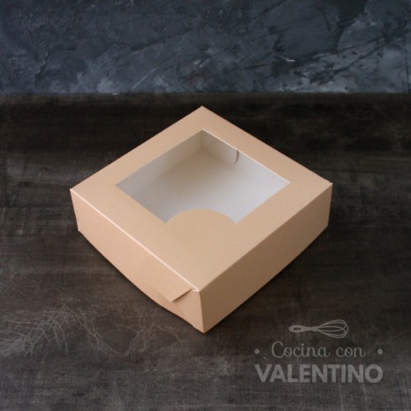 Estuche Color Con Visor PVC 15x15x5