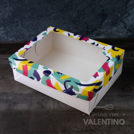 Estuche Diseño Pinceladas 31x23x10