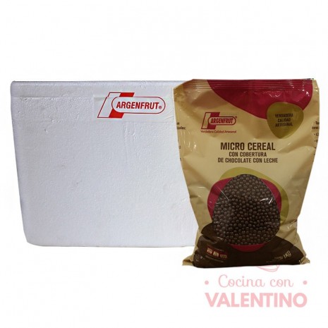 Micro Cereal con Chocolate Leche - 1Kg - Pack 5 Un.