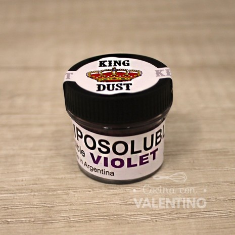 Colorante en Polvo Liposoluble King Dust Violet - 4Grs
