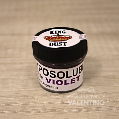 Colorante Polvo Liposoluble King Dust Violet - 4 Grs