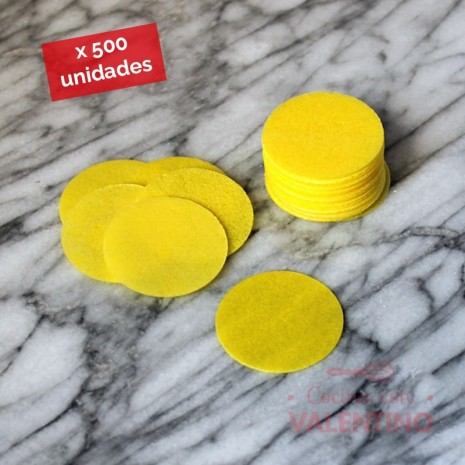 Hostia Mediana Amarilla - 300 Un