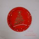 Pack Plato Redondo Navidad X8u