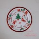 Pack Plato Redondo Navidad X8u
