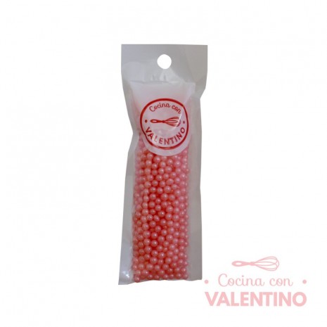 Drops Medianas Perlas Rosa Claro - 30 Grs.