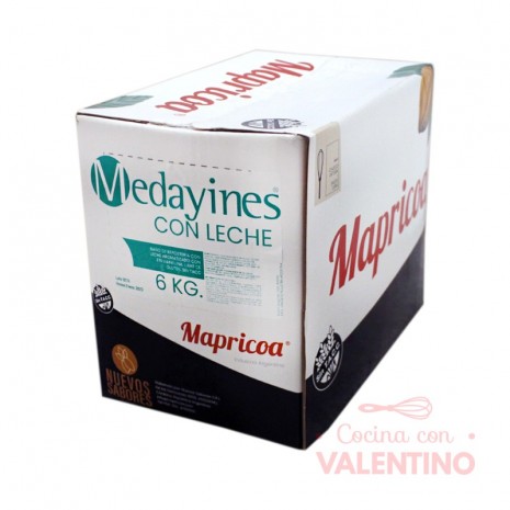 Baño de Moldeo Mapricoa Medayines Leche - 1kg - Pack 6 Un.