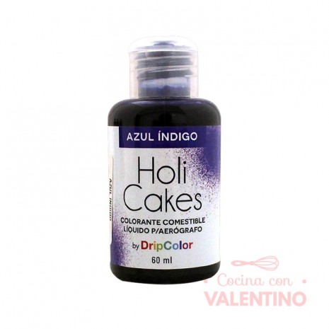 Colorante Para Aerografo Holi Cakes Azul Indigo - 60cc