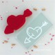 Cortante + Sello Ruphas Corazon Flechado S119