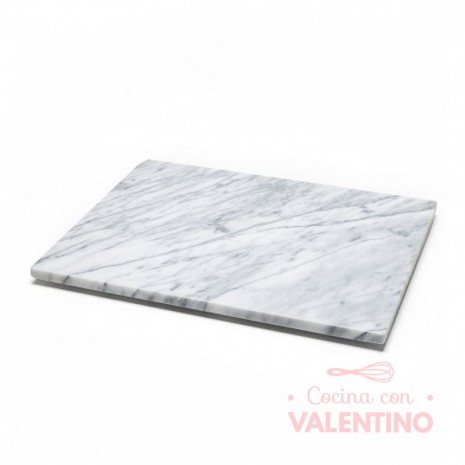 Tabla de Corte/Amasado de Marmol Carrara 40x50x2cm