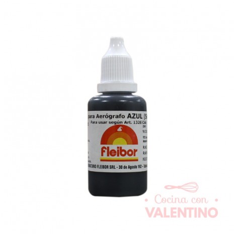 Colorante Para Aerografo Fleibor Azul - 30cc