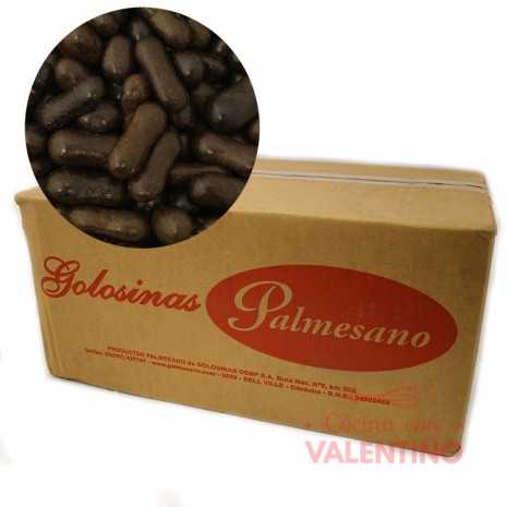 Confites Huesitos Chocolate - Caja 14Kg