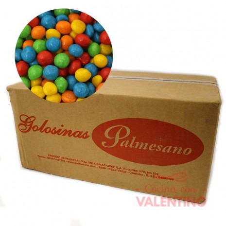 Confites Esferitas Frutales Caja - 14Kg