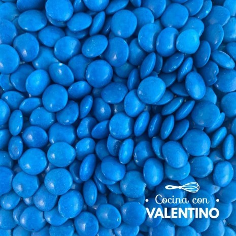 Lentejas de Chocolate Azul - 450 Grs