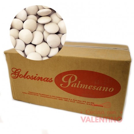 Lentejas de Chocolate Blanco - 10 Kg