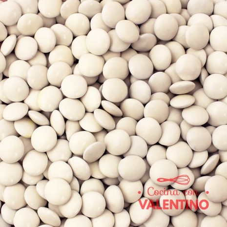 Lentejas de Chocolate Blanco - 100 Grs