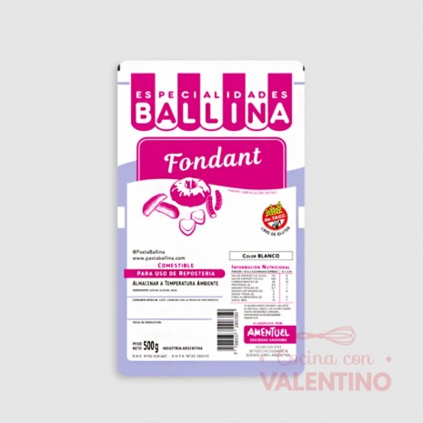 Fondant Ballina - 500 Grs