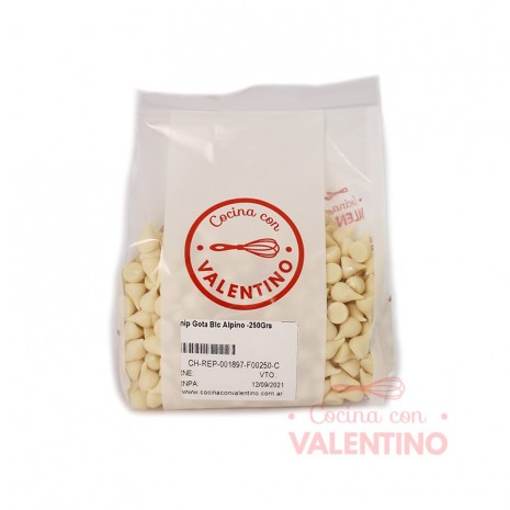 Chip Gota Alpino Blanco - 250 Grs