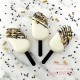Palito Ice Pop Ruphas Liso Negro - 12 Un
