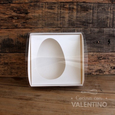 Caja para Medio Huevo Gourmet N° 12 (13x13x7cm)