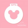 Stencil Ruphas C005 Cupcake Mickey