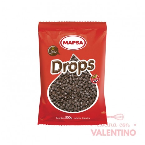 Chip Mini Gota Mapsa Semiamargo Drops - 500 Grs