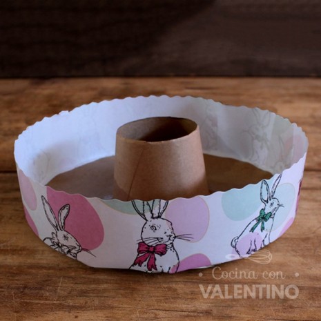 Molde Rosca Diseño Conejos N° 20 - 1 Unidad