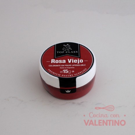 Colorante en Polvo Liposoluble Top Class Rosa Viejo - 15Grs
