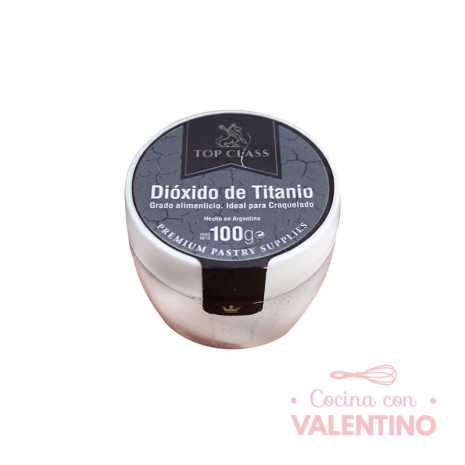 Dioxido de Titanio Top Class - 100 Grs
