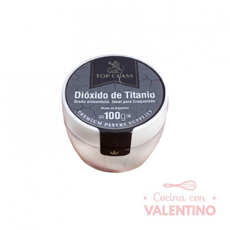 Dioxido de Titanio Top Class - 100Grs.