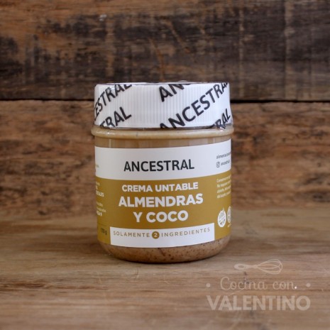 Crema de Almendra y Coco Ancestral - 170gr