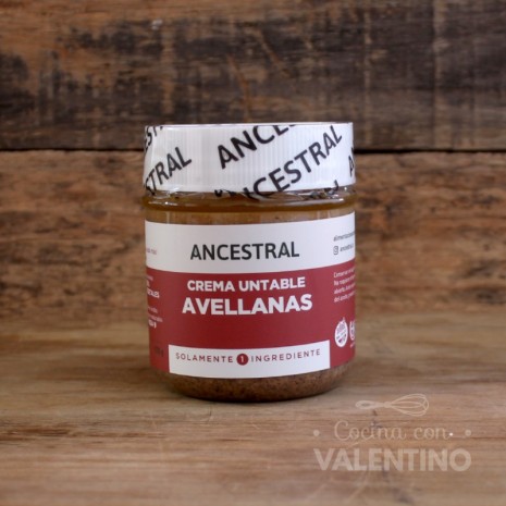 Crema de Avellanas Ancestral - 200gr