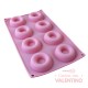 Molde Silicona Donas - 8 Un