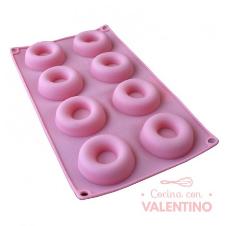 Molde Silicona Donas x8 - CM