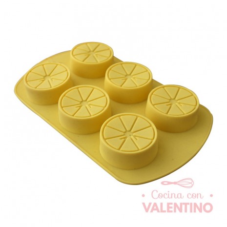 Molde Silicona Bombon Limon x6