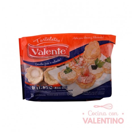 Tarteletas Saladas Valente - 150Grs.