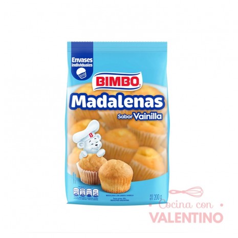 Magdalenas Vainillas Bimbo - 200Grs.